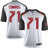 Nike Men & Women & Youth Buccaneers #71 Edwards White Team Color Game Jersey,baseball caps,new era cap wholesale,wholesale hats